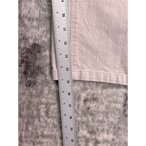 Apiece Apart Jeans 8 Womens High Rise Cropped Wide Leg Beige Denim - Picture 6 of 8